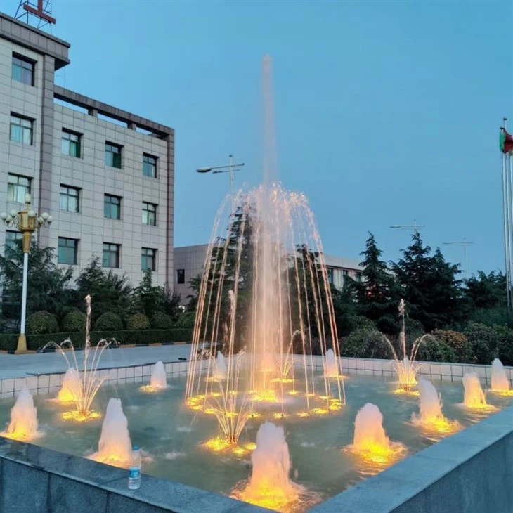 Floor Water Fountain Dry factory